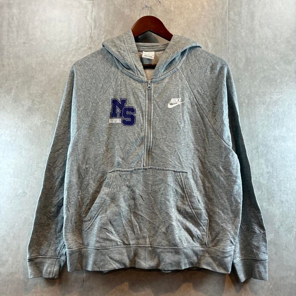 Nike Men's Grey Hoodie